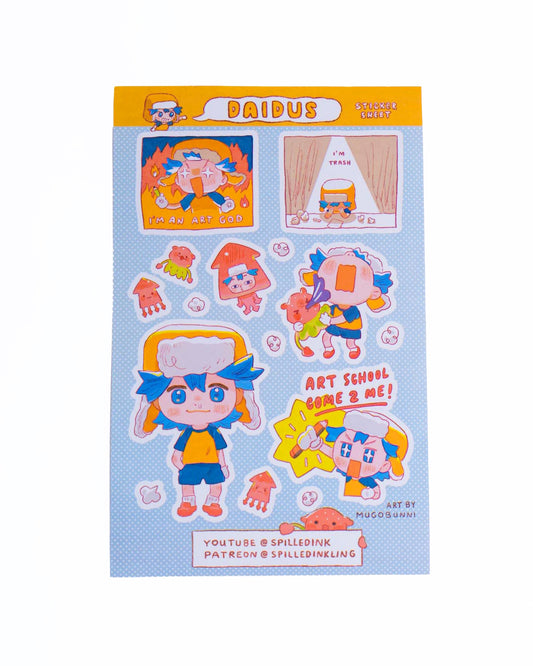 Daidus Sticker Sheet