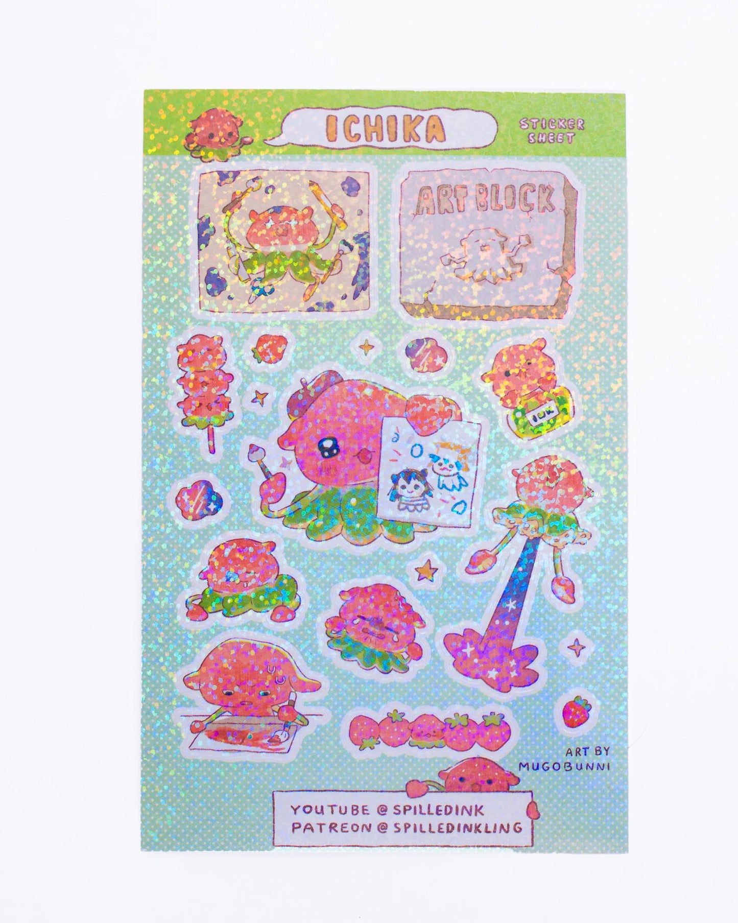 Ichika Holo Sticker Sheet